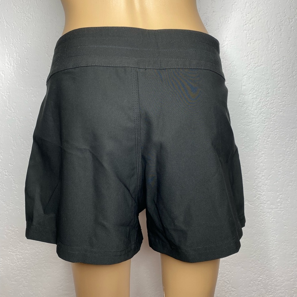 La Blanca All Aboard 2.5" Board Shorts Black Women’s Size M Surf Beach - Picture 2 of 9